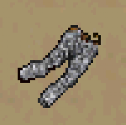 Kettenhose aus Stahl